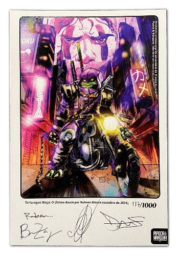 Bookplate Autografado: Ronin (15 anos do Canal)