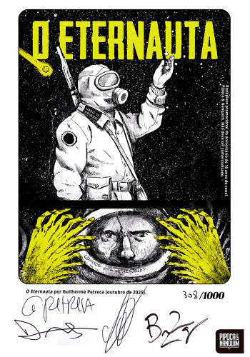 Bookplate autografado: O Eternauta (16 anos do Canal)