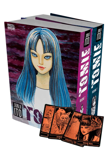 COLEÇÃO: TOMIE (Vol. 01 e 02 + 04 Cards)