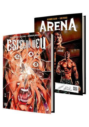 COMBO: Alexandre Callari (Espelho Meu + Arena com bookplate)