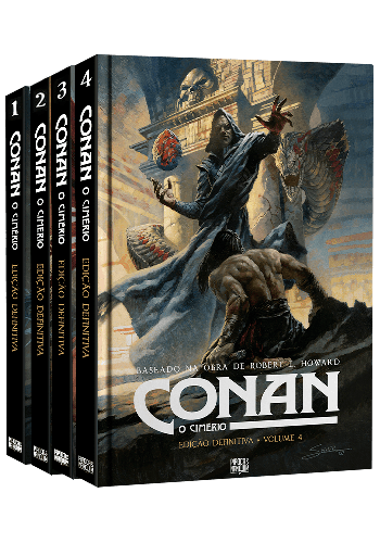 Coleção: Conan, O Cimério (04 volumes)