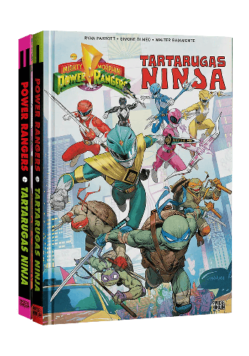 Coleção: Power Rangers e Tartarugas Ninja (02 volumes)