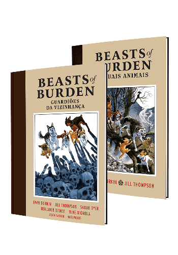 COMBO: BEASTS OF BURDEN (Vol. 01 e 02)