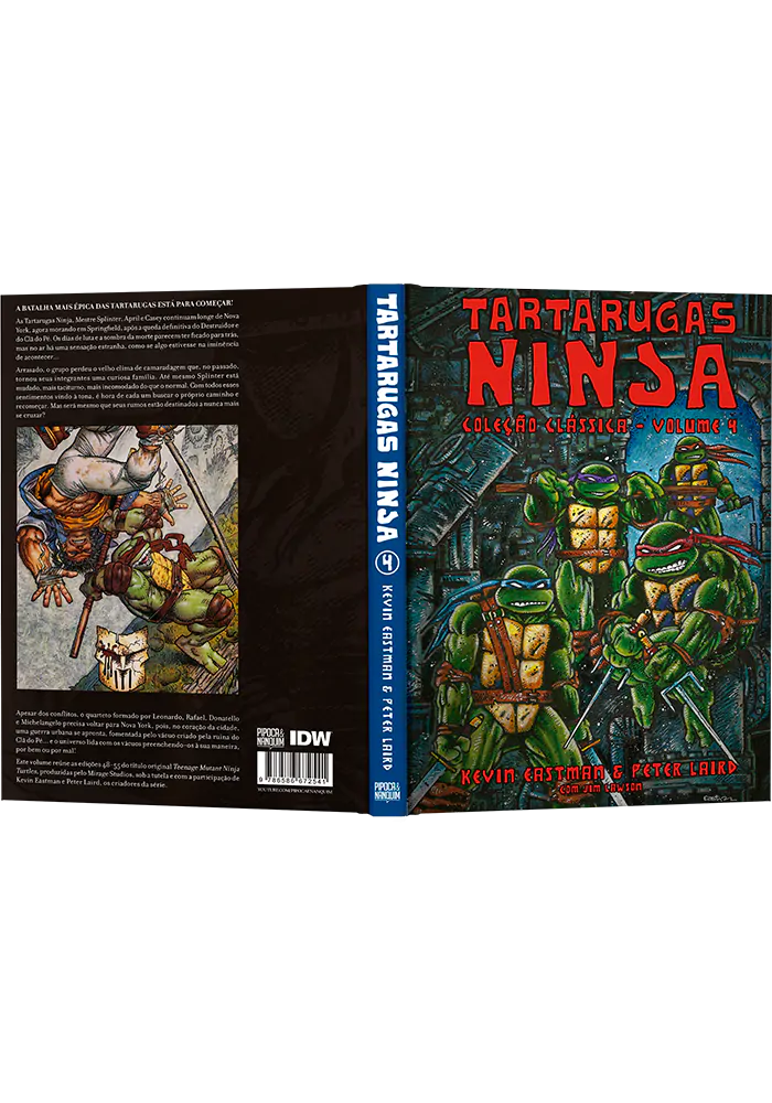 Tartarugas Ninja: Coleção Clássica Vol. 4 (Reimpressão)